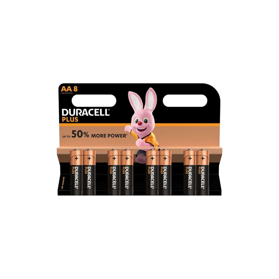 DuraCell Plus Power AA/MN1500 Battery (Card of 8)