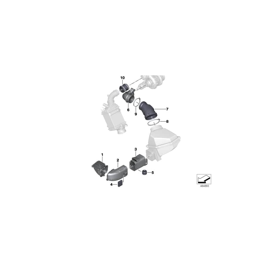 Genuine BMW 07119909530 F92 F90 F91 Hose Clamp (Inc. M5 & M8)