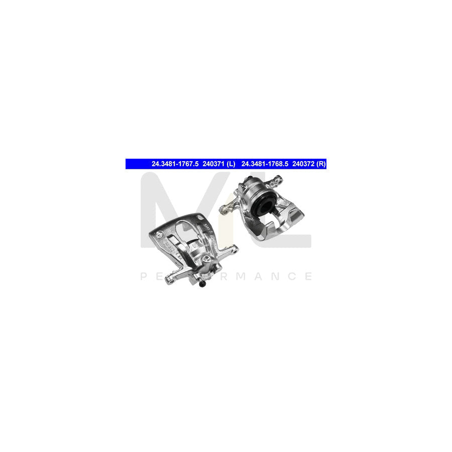 ATE 24.3481-1767.5 Brake Caliper without holder