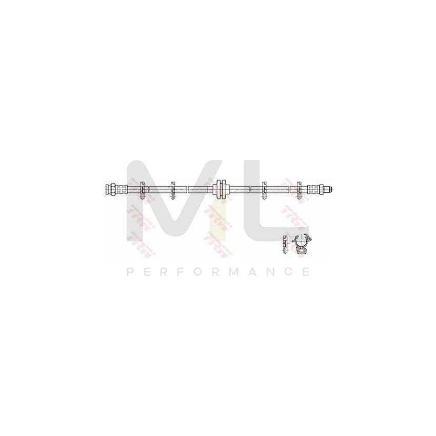 TRW PHB230 Brake Hose 486mm, M10x1
