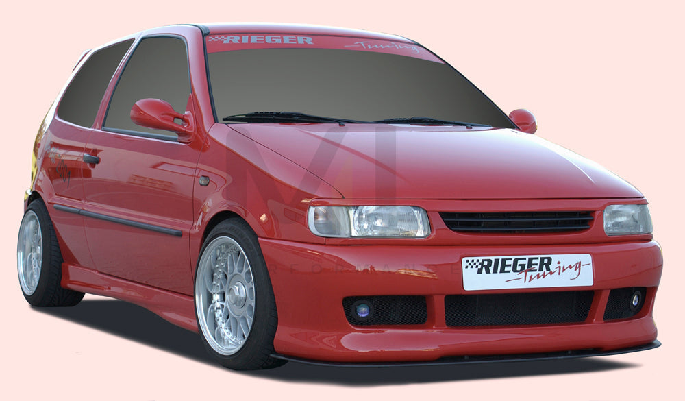 Rieger 00047053 VW 6N Polo Mk4 Front Bumper 4 | ML Performance UK Car Parts