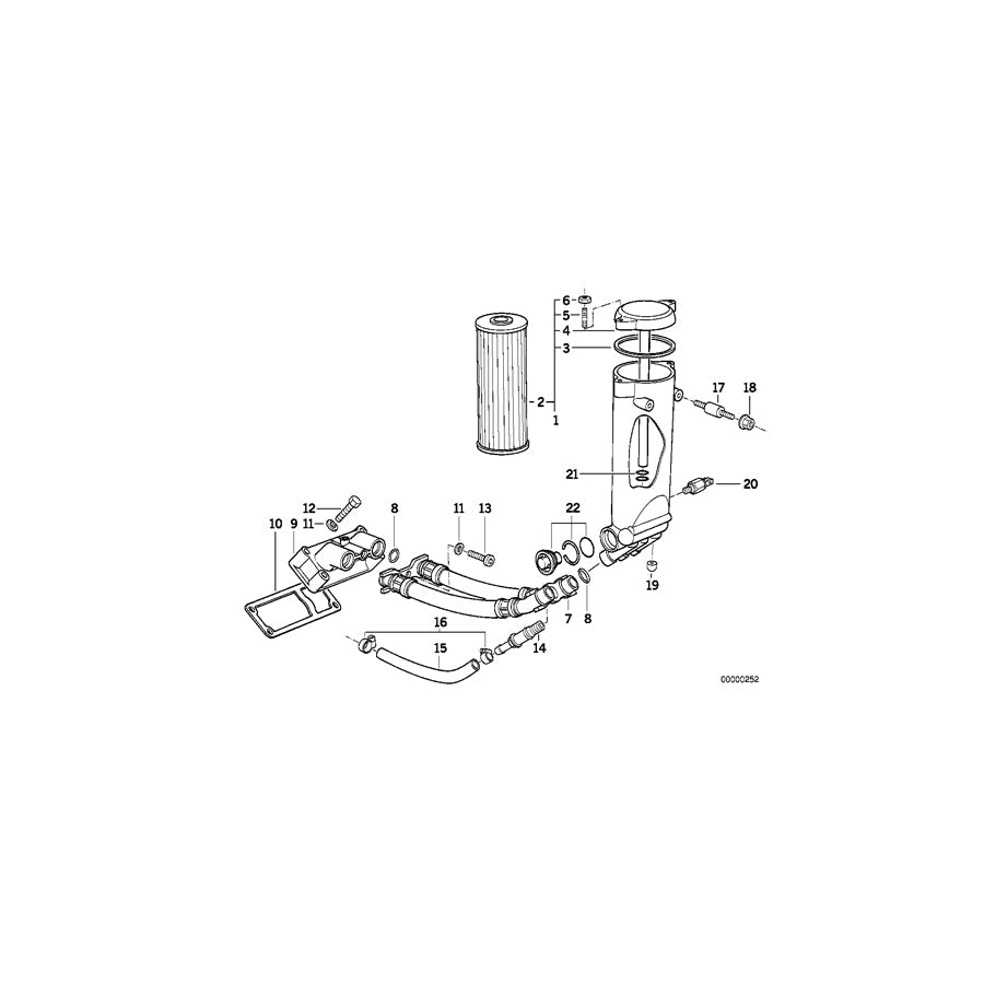 Genuine BMW 11422243198 E34 Adapter (Inc. 524td)