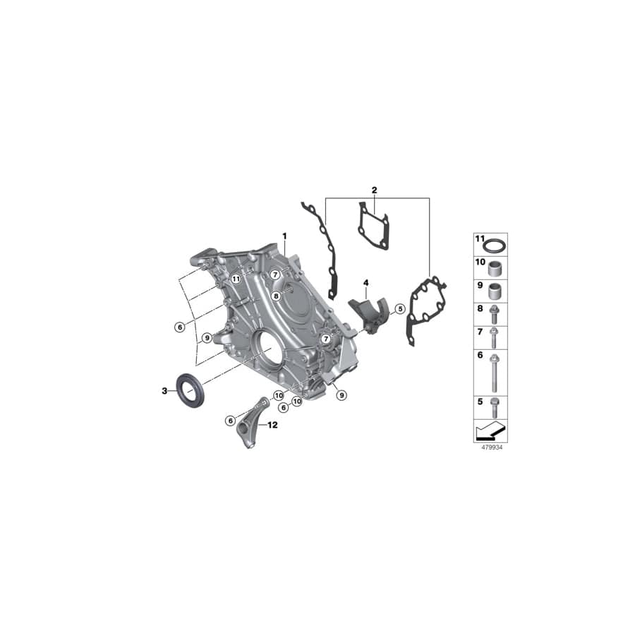 Genuine BMW 07119908640 RR11 G12 Star-Socket Screw M8X70-8.8-ZNS3 (Inc. M760LiX, Cullinan & Phantom)