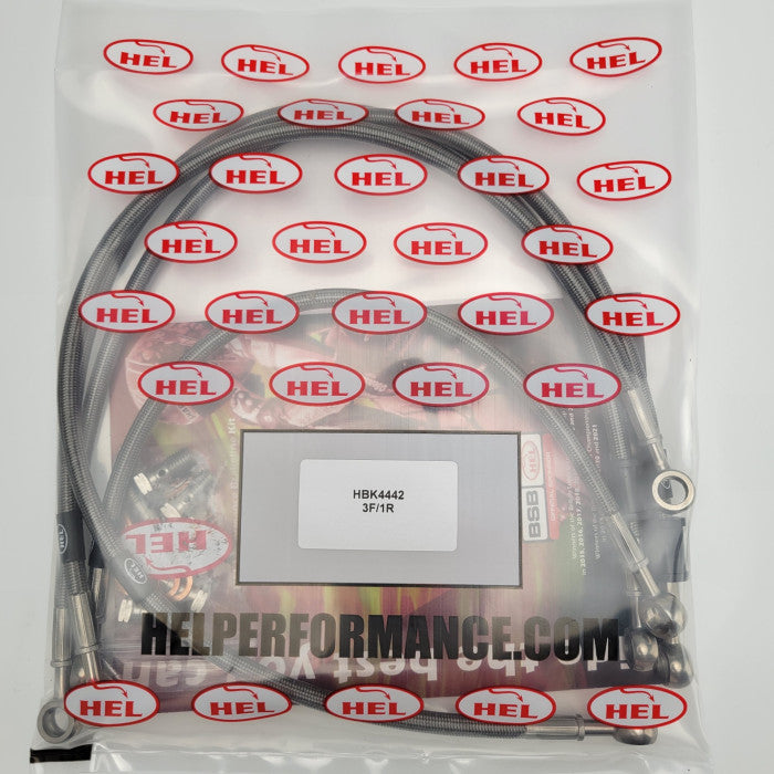 HEL Performance CL-HBK4442 Stainless Steel Braided Brake Lines