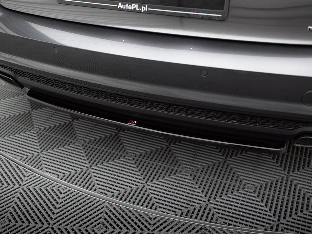 Maxton Design Audi A6 S-Line C7 FL Central Rear Splitter