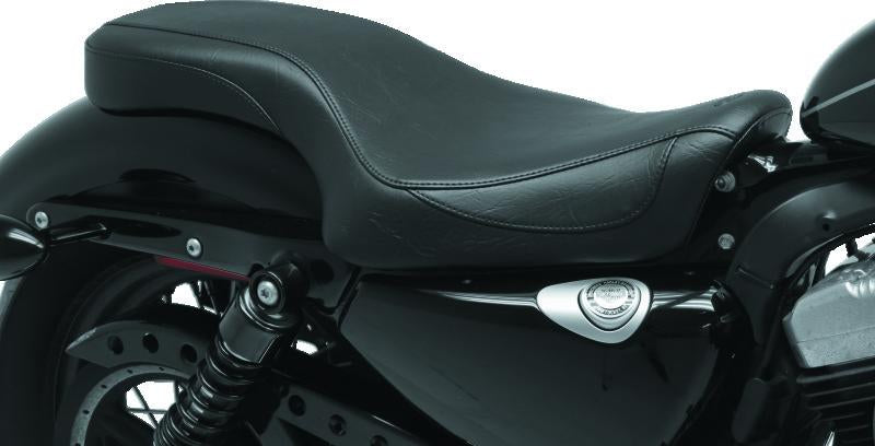 Mustang Motorcycle Mustang 04-21 Harley Sportster Super Tripper 1PC Seat - Black