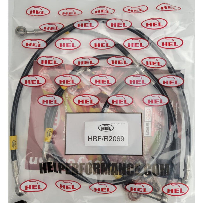 HEL Performance CL-HBK2069 ABS Delete 'H' Layout Brake Lines Stainless Steel Braided | ML Performance Car Parts
