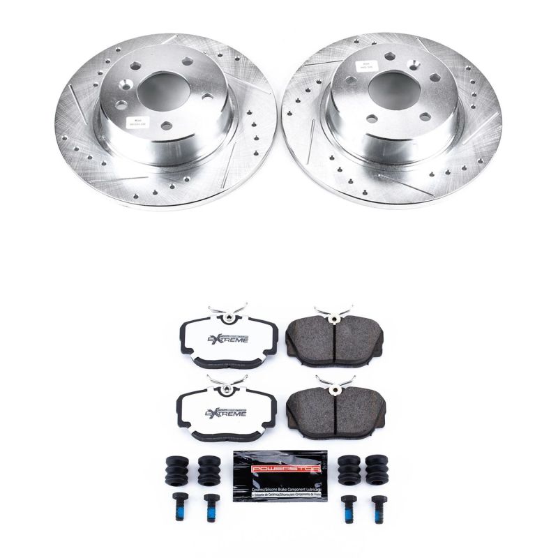 PowerStop Power Stop 99-04 Land Rover Discovery Rear Z36 Truck & Tow Brake Kit w/Calipers