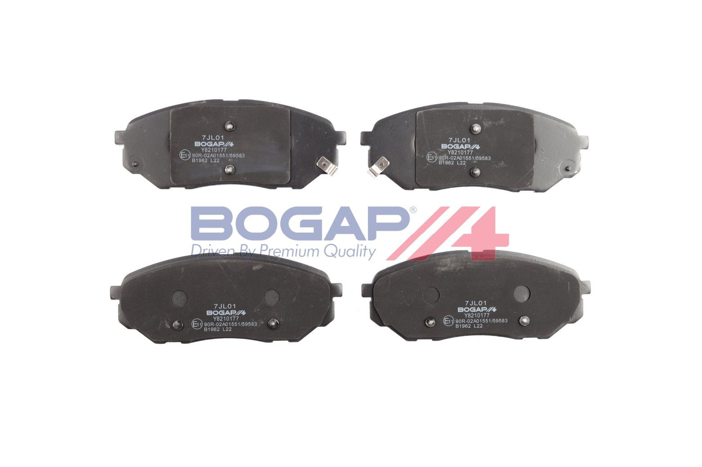 BOGAP Y8210177 Brake Pad Set, Disc Brake | ML Performance Car Parts