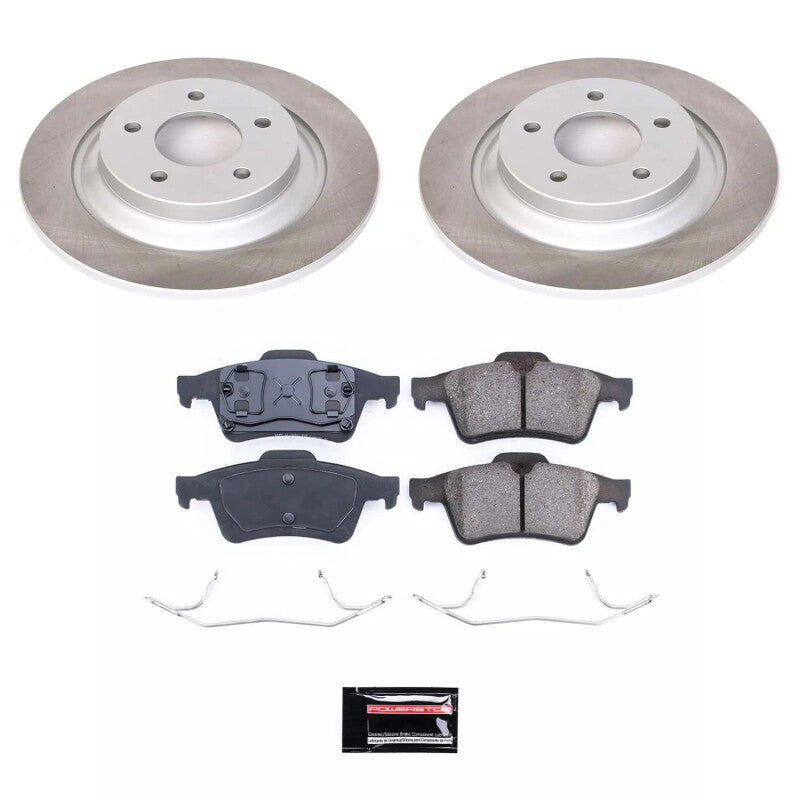 PowerStop Power Stop 06-07 Mazda 5 Rear Semi-Coated Rotor Kit