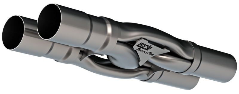 Borla SwitchFire X-pipe 2.5I.D. INLETS 2.5in. O.D. OUTLETS Un-Notched