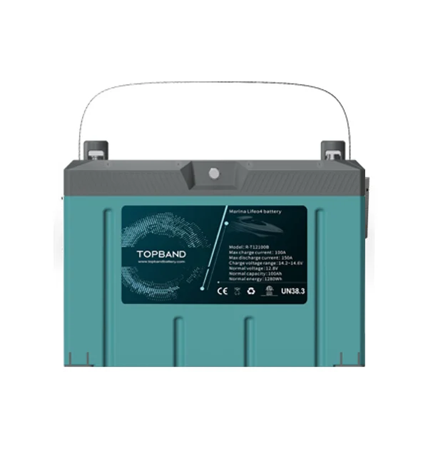 Topband R-T12100B T Series Pro 12V 100Ah Lithium/LifePO4 Battery with Bluetooth and Heater