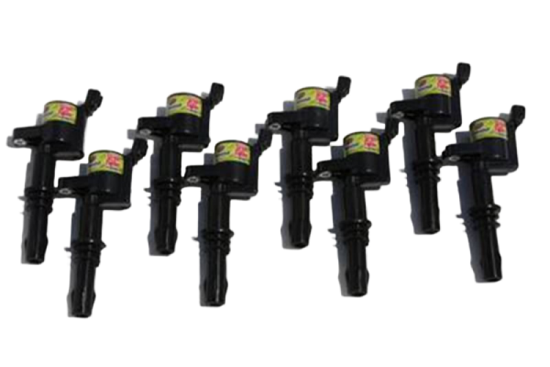 Granatelli Motor Sports Granatelli 97-10 Ford F-150 4.6L 25KV OEM Coil Pack Replacements - Black (Set of 8)