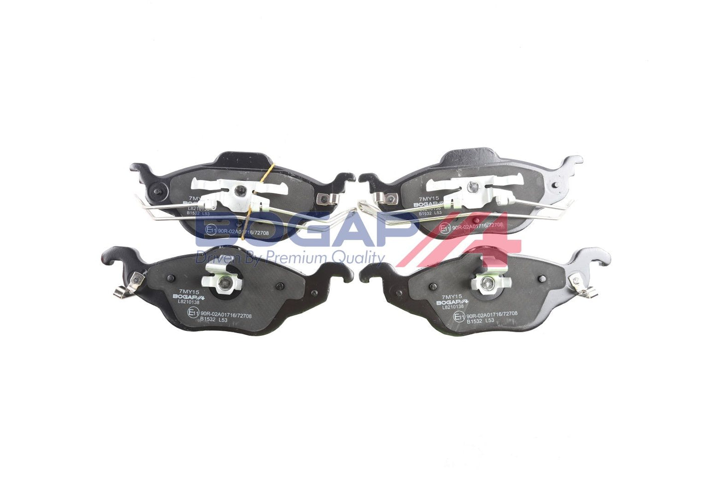 BOGAP L8210138 Brake Pad Set, Disc Brake | ML Performance Car Parts