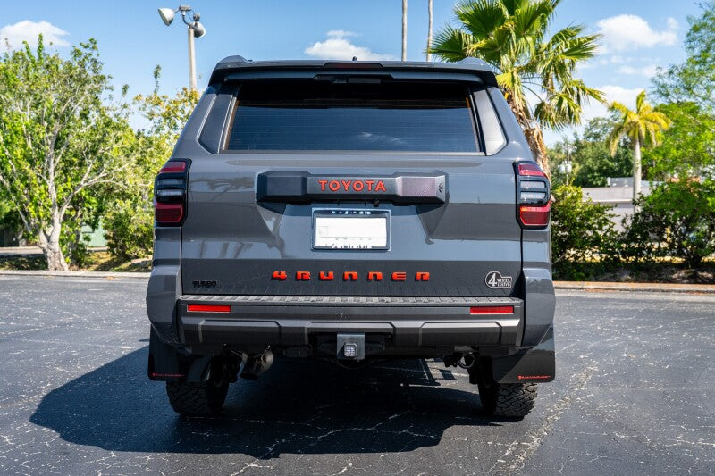 Rally Armor 25-26 Toyota 4Runner Black UR Mud Flap w/ White Logo