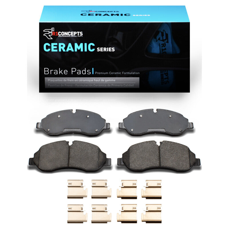 R1 Concepts R1 15-25 Ford Transit-250 Front Ceramic Pads & Hardware Kit