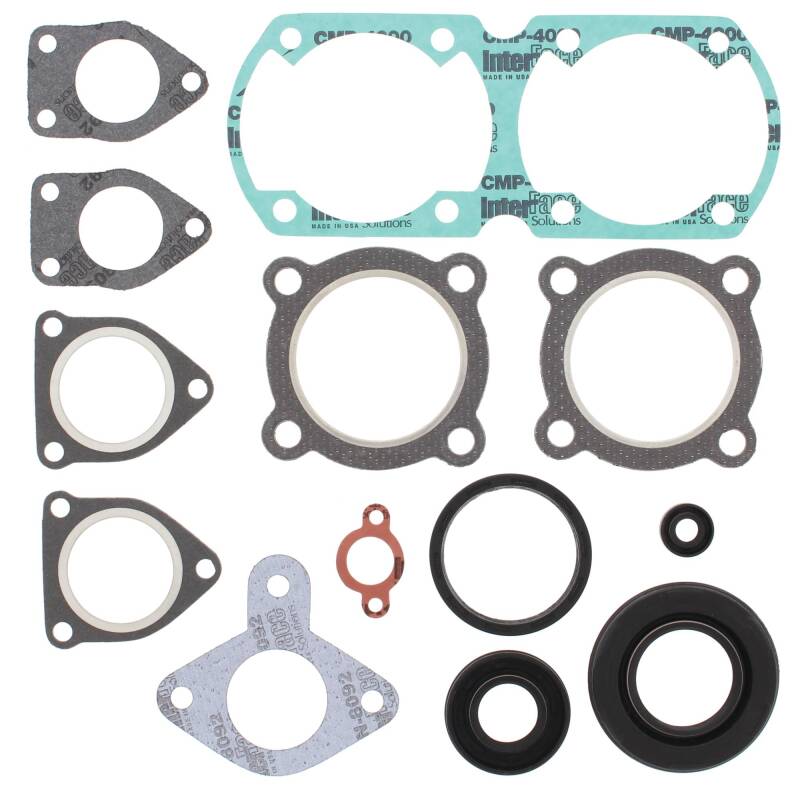 Vertex Pistons Vertex Gaskets 89-95 Yamaha Ovation 340 Complete Gasket Kit w/ Oil Seals
