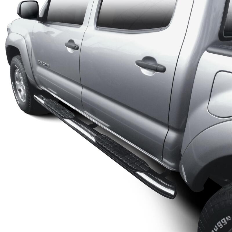 Westin 2005-2017 Toyota Tacoma Double Cab PRO TRAXX 5 Oval Nerf Step Bars - SS