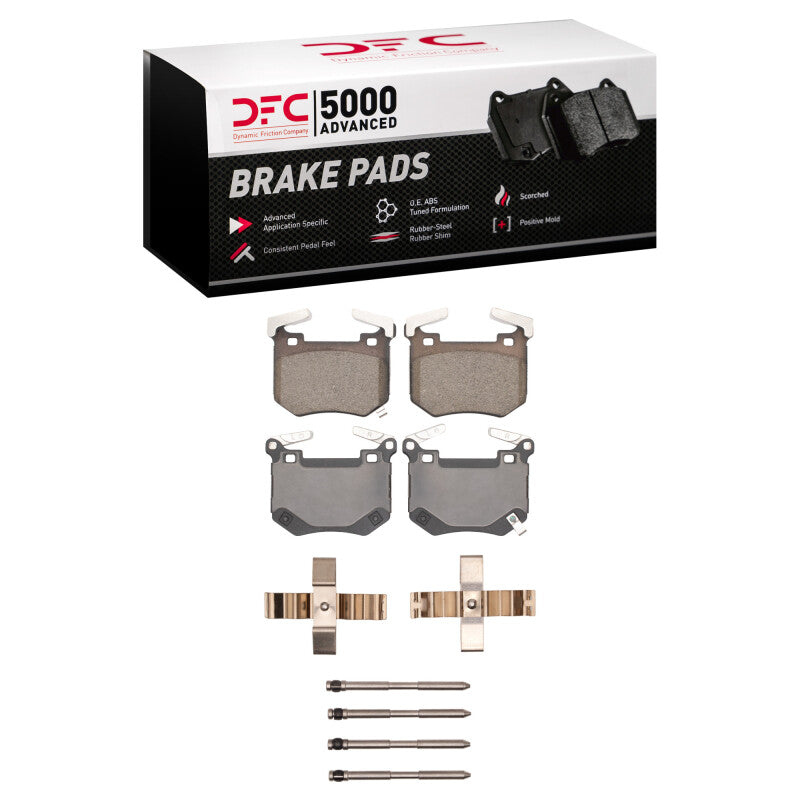 DFC 18-25 Genesis G70 Rear 5000 Advanced Ceramic Brake Pads and Hardware Kit
