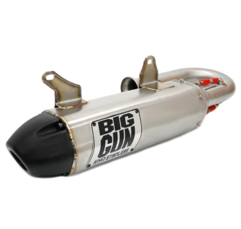 Big Gun 08-14 Yamaha Rhino 700 EFI EXO Stainless Slip On Exhaust