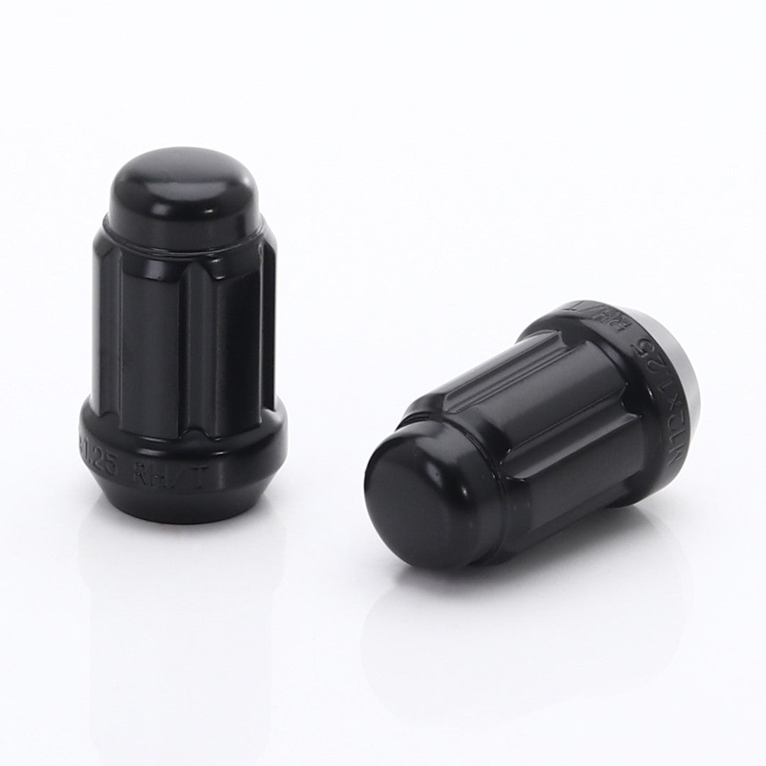 JR Wheels JN2S-12125BK Forged Steel Japan Racing Nuts JN2 12x1,25 Black
