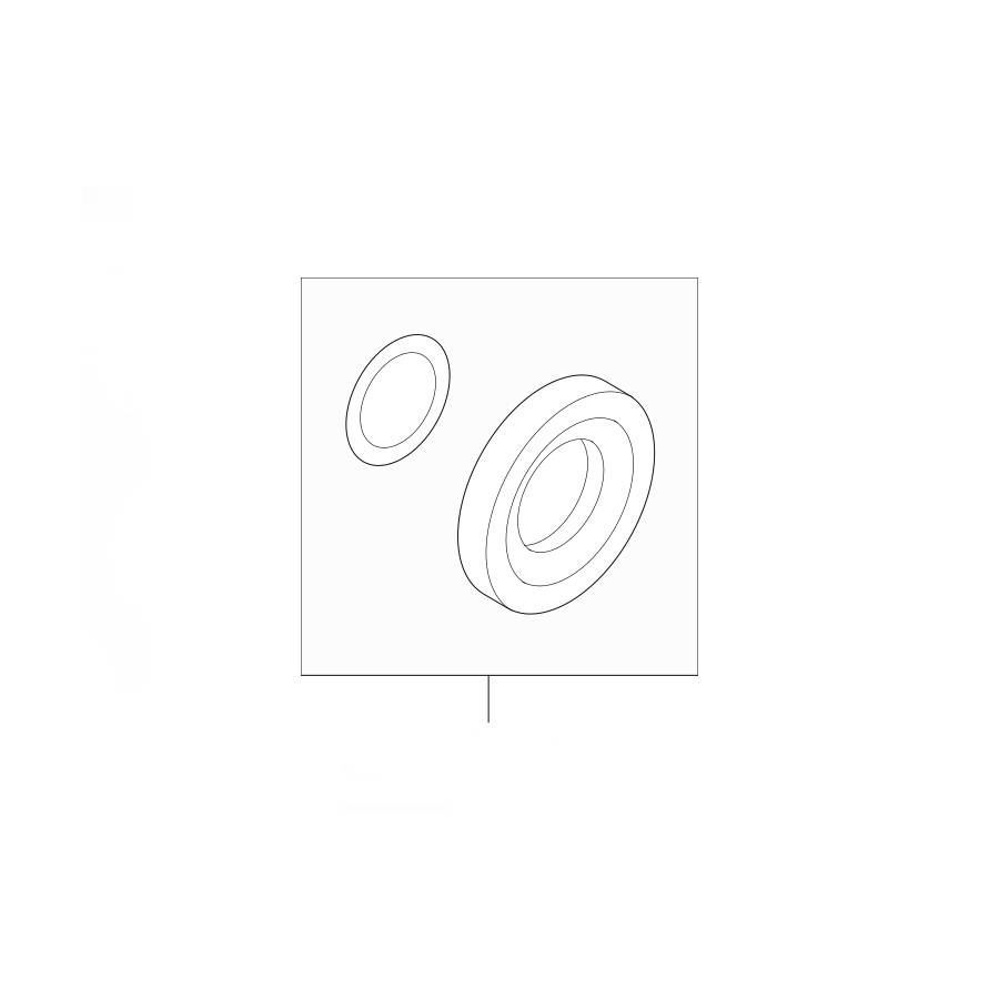 Genuine BMW 33108860346 Axle Shaft Seal