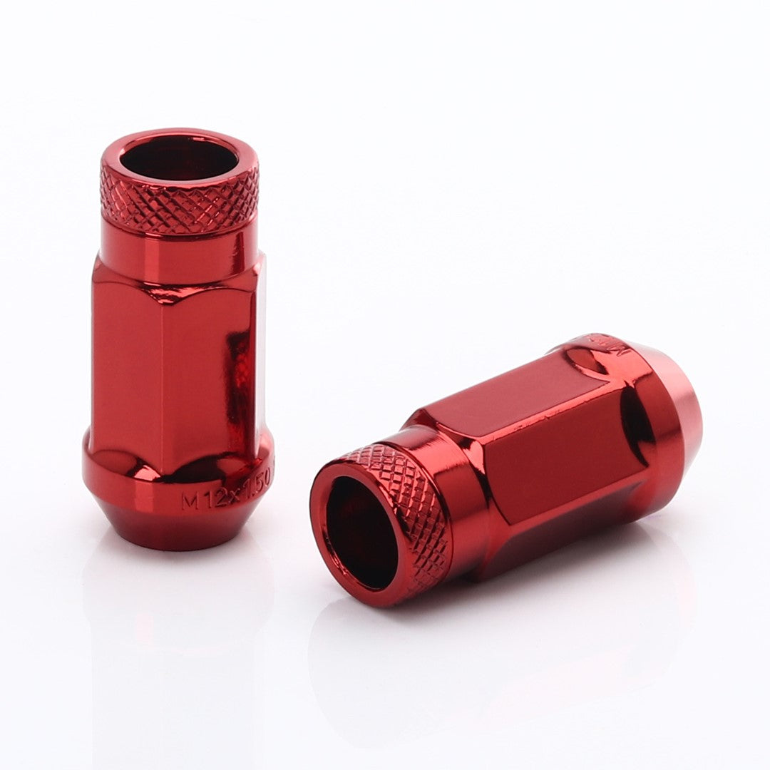 JR Wheels JN1-1215R Forged Steel Japan Racing Nuts JN1 12x1,5 Red