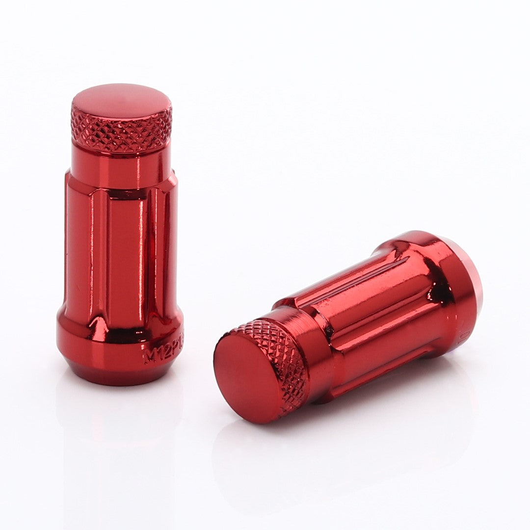 JR Wheels JN3-1215R Forged Steel Japan Racing Nuts JN3 12x1,5 Red