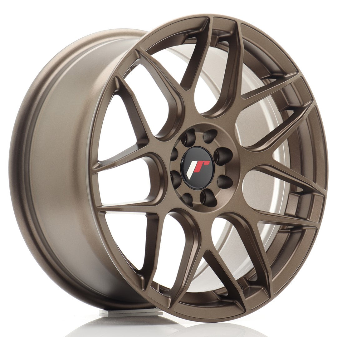 JR Wheels JR18178142573MBZ - JR18 17x8 ET25 4x100/108 Matt Bronze
