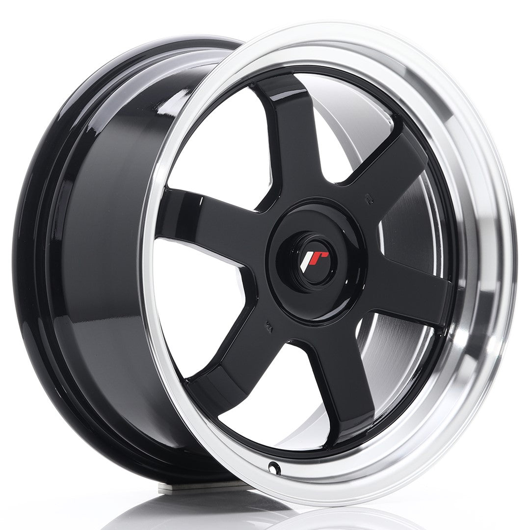 JR Wheels JR12178XX3574GB - JR12 17x8 ET35 BLANK Gloss Black