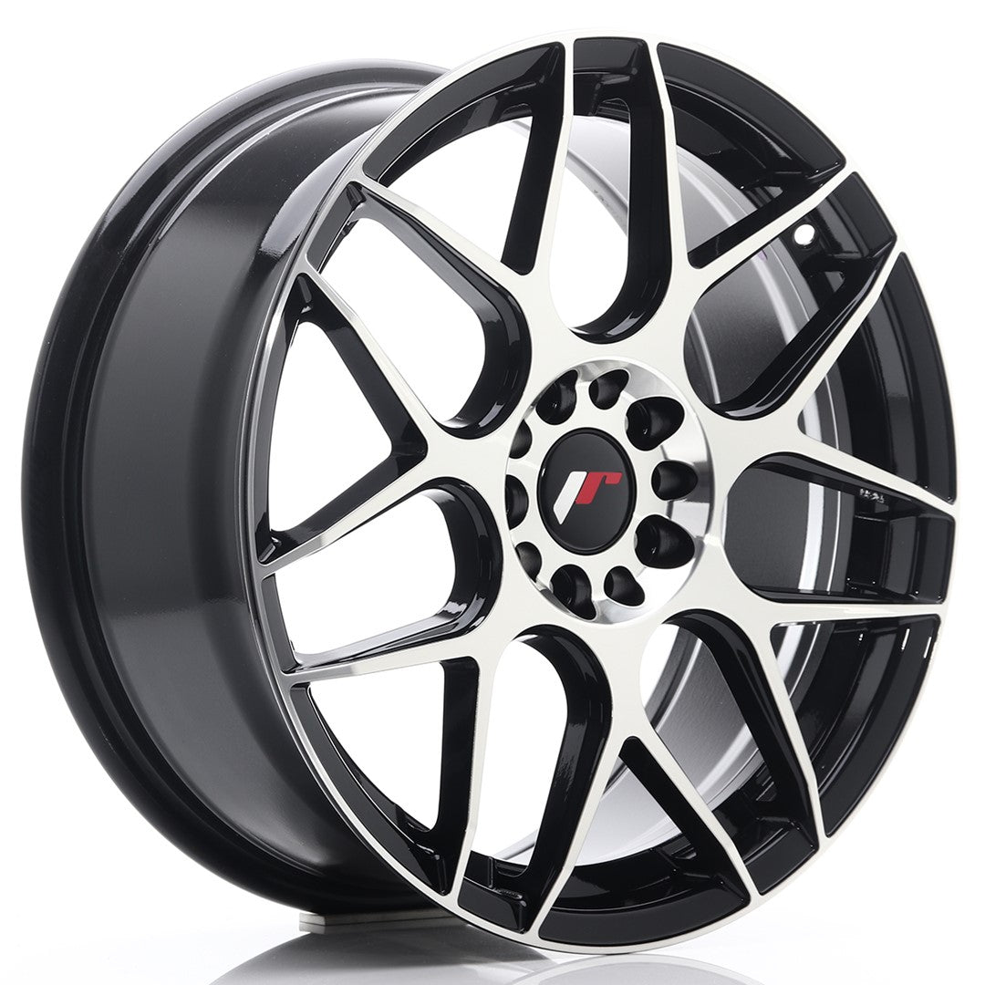 JR Wheels JR181875ML4074GBM - JR18 18x7,5 ET40 5x112/114 Black Machined Face