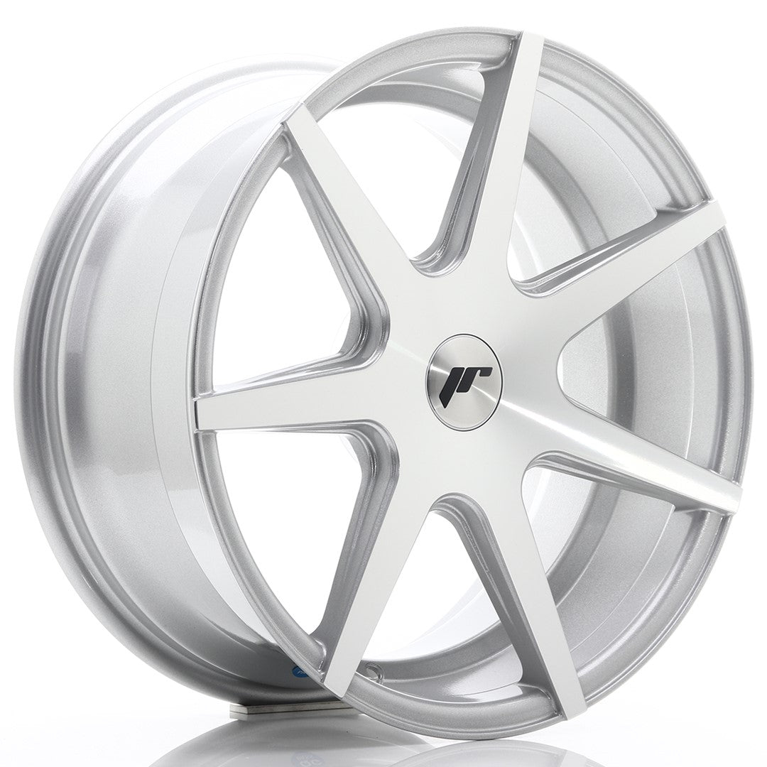 JR Wheels JR201885XX2574SM - JR20 18x8,5 ET25-40 BLANK Silver Machined Face