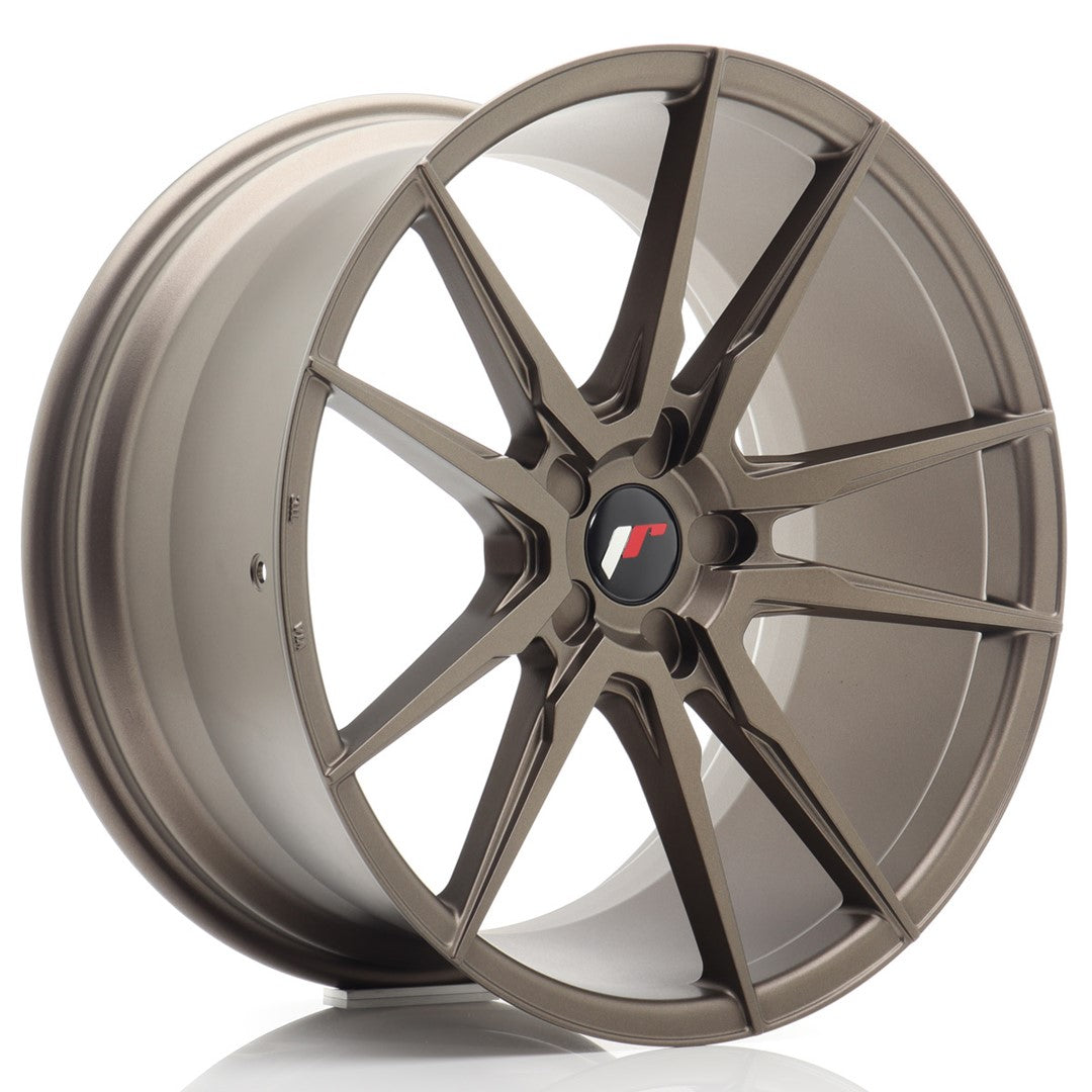 JR Wheels JR2120105X2074MBZ - JR21 20x10 ET20-40 5H BLANK Matt Bronze