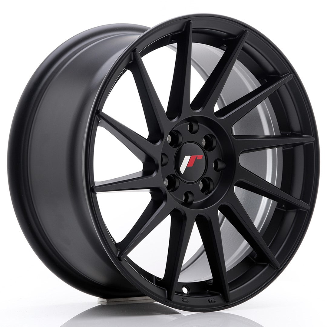 JR Wheels JR22178053573BF - JR22 17x8 ET35 5x100/114 Matt Black