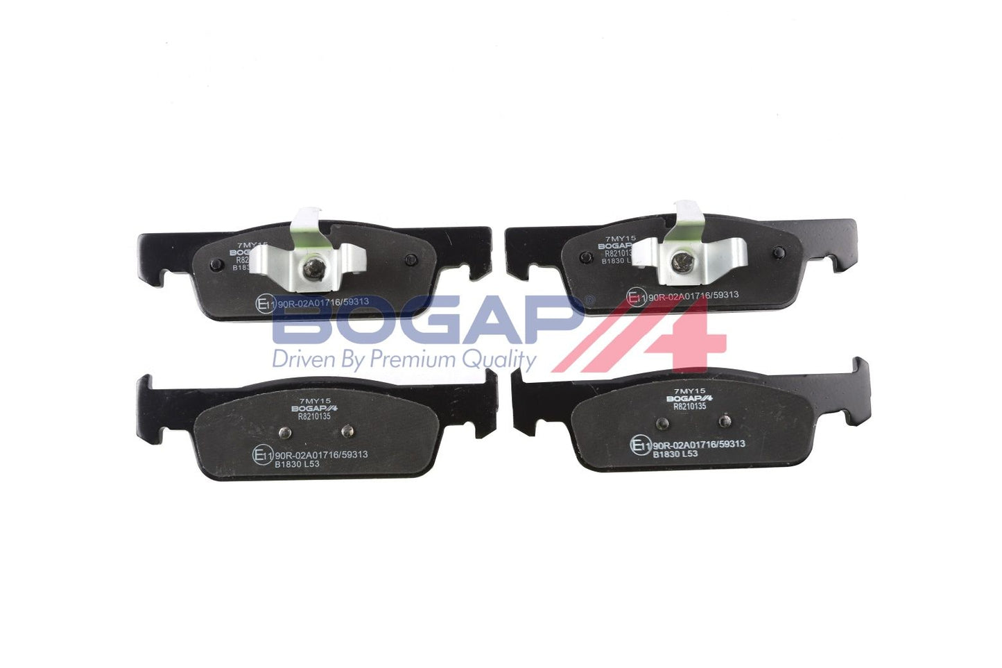 BOGAP R8210135 Brake Pad Set, Disc Brake | ML Performance Car Parts