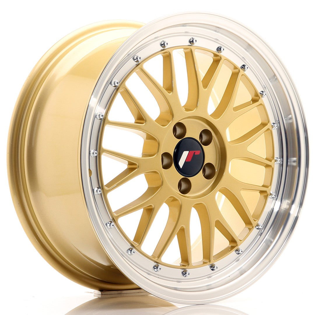 JR Wheels JR2318855L4574GD - JR23 18x8,5 ET45 5x112 Gold w/ Machined Lip