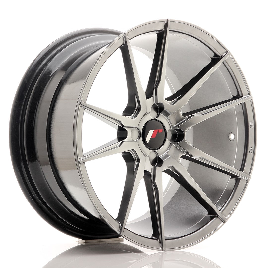 JR Wheels JR2118954X3074HB - JR21 18x9,5 ET30-40 4H BLANK Hyper Black