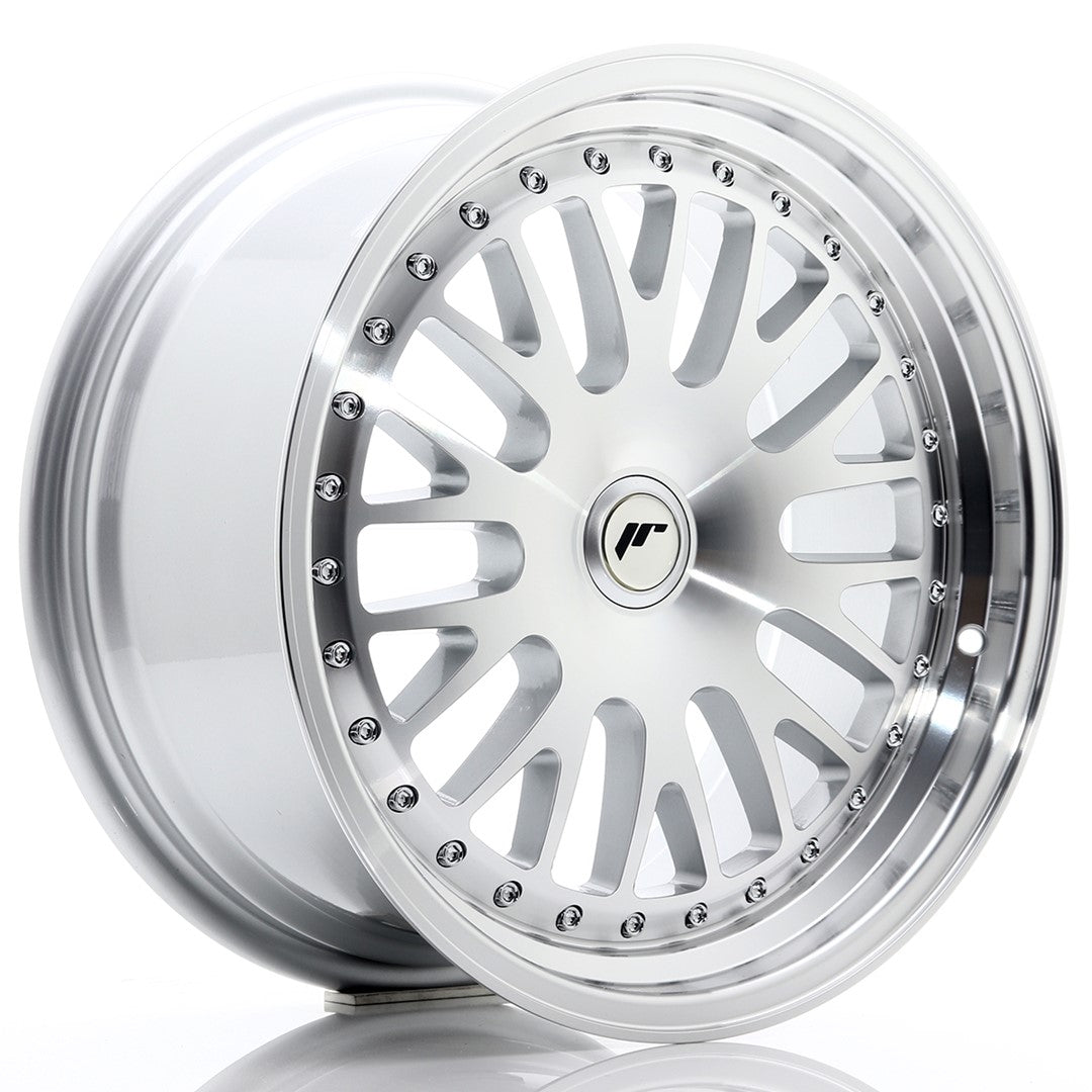JR Wheels JR101780XX3574S - JR10 17x8 ET35 BLANK Silver Machined Face