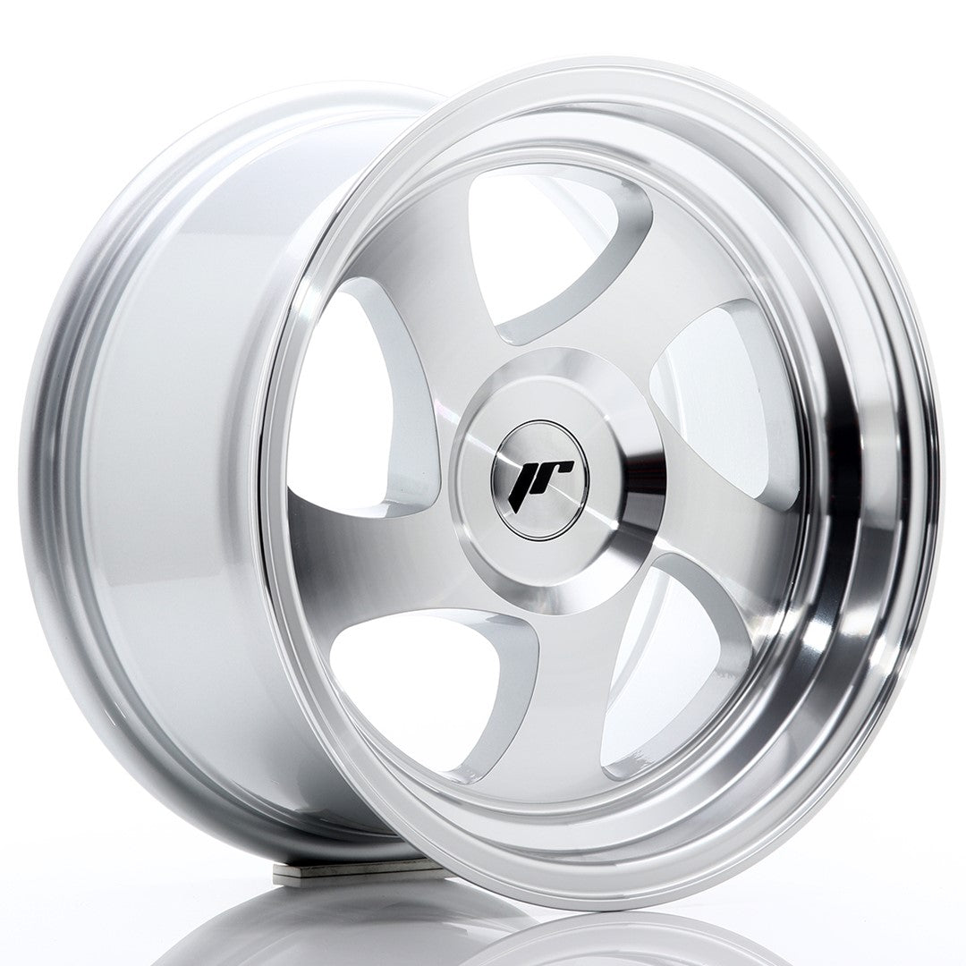 JR Wheels JR151580XX2074SM - JR15 15x8 ET20 BLANK Silver Machined Face