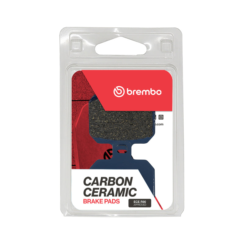 Brembo Powersports Brembo 04-13 Derbi GPR Racing 50cc/08-15 Rieju Tango 250cc Carbon Ceramic Brake Pad - Front