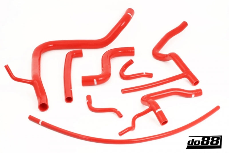 do88 SAAB 900 Turbo T8 81-89 Coolant Hoses Red