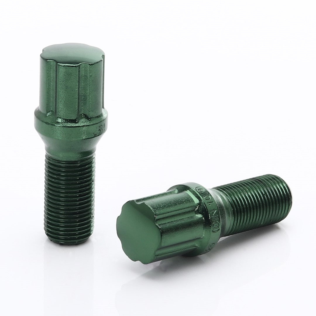 JR Wheels JB1-14125H27GR Japan Racing JB1 Bolts 14x1,25 Green