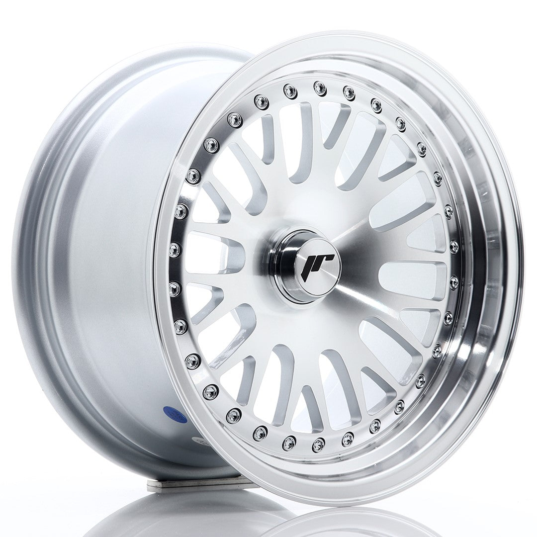 JR Wheels JR101580XX2074S - JR10 15x8 ET20 BLANK Silver Machined Face