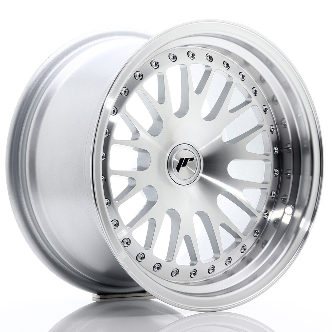 JR Wheels JR101690XX1067S - JR10 16x9 ET10-20 BLANK Silver Machined Face