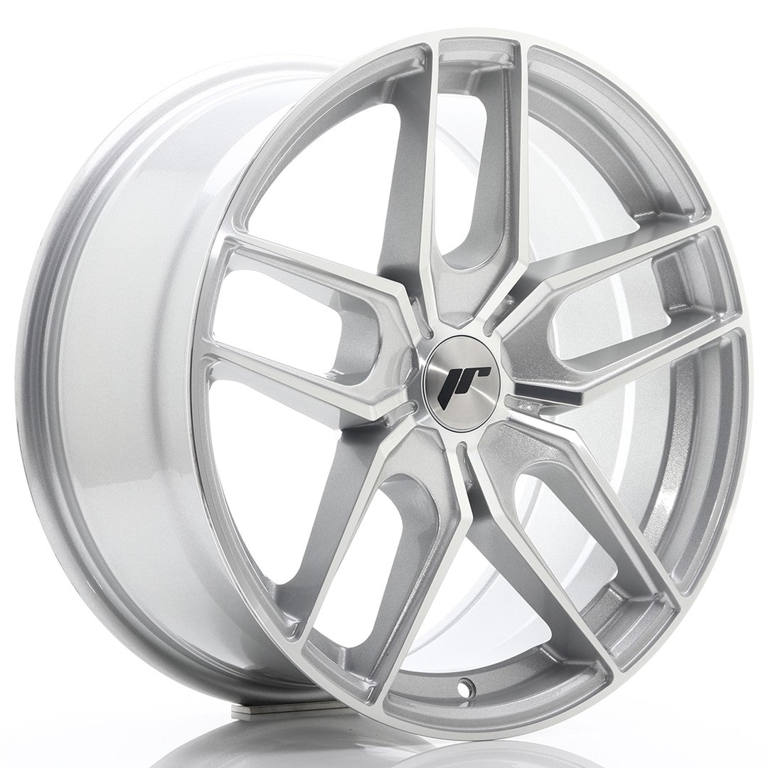 JR Wheels JR2518855X2074SM JR Wheels JR25 18x8,5 ET20-40 5H BLANK Silver Machined Face