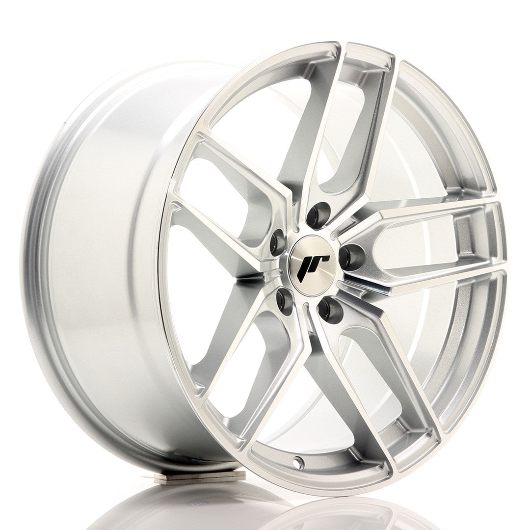 JR Wheels JR2518955L4066SM - JR25 18x9,5 ET40 5x112 Silver Machined Face