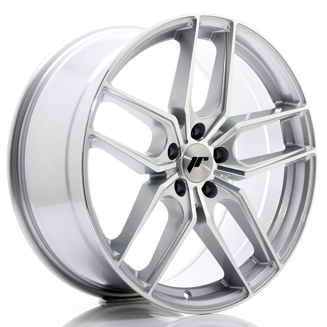 JR Wheels JR2519855I3572SM JR Wheels JR25 19x8,5 ET35 5x120 Silver Machined Face