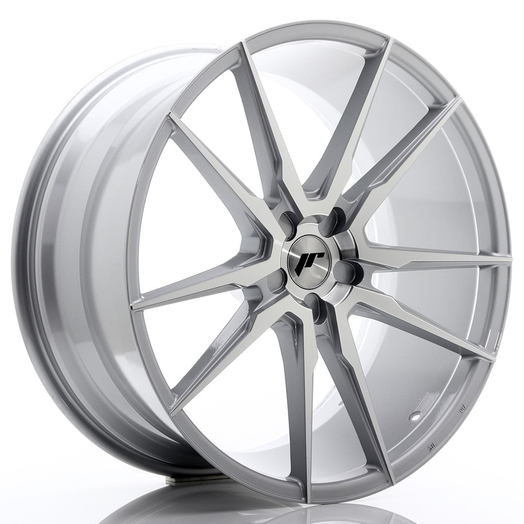 JR Wheels JR2122055X1574SM - JR21 22x10,5 ET15-52 5H BLANK Silver