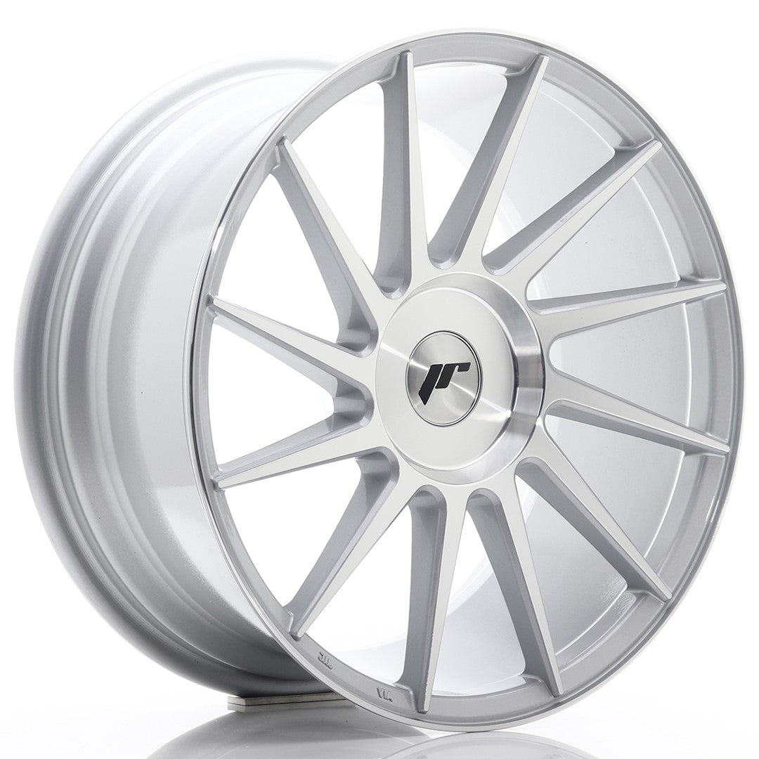 JR Wheels JR221885XX4074SM - JR22 18x8,5 ET40 BLANK Silver Machined Face