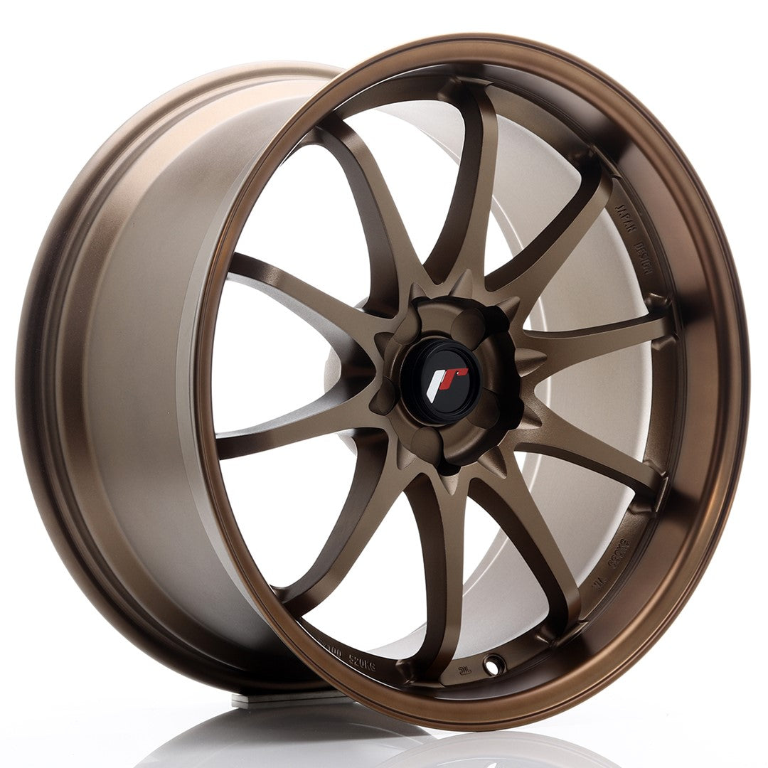 JR Wheels JR519955X1274DABZ - JR5 19x9.5 ET12-36 5H BLANK Dark Anodized Bronze